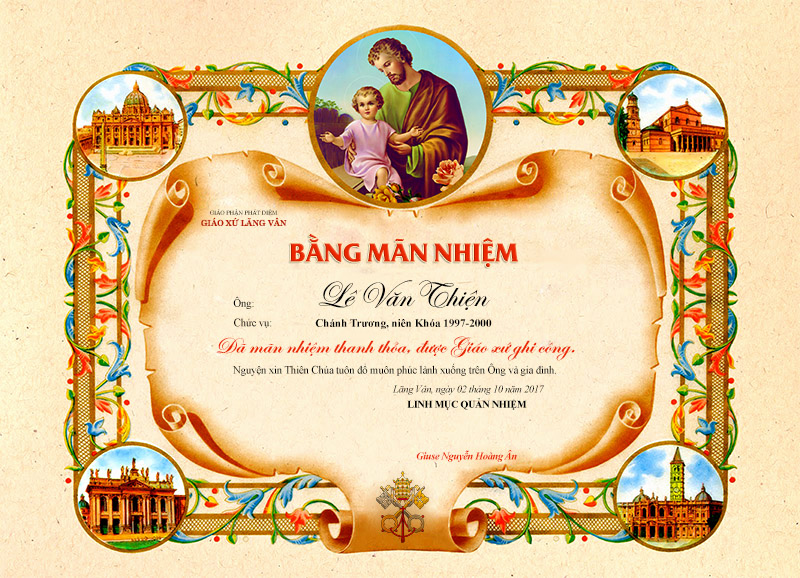 Bằng mãn nhiệm công giáo